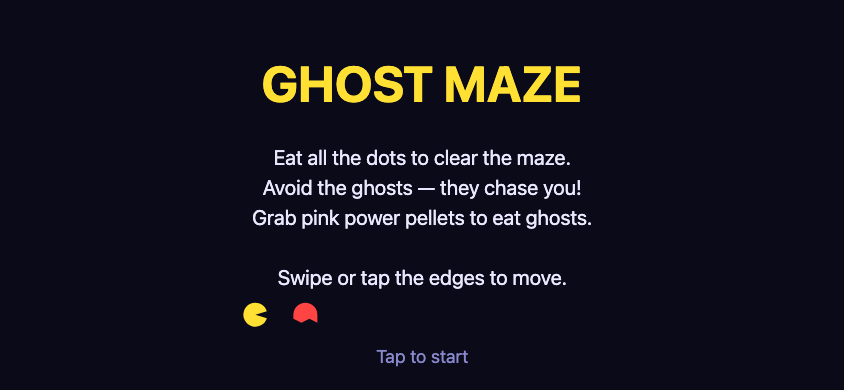 Ghost Maze